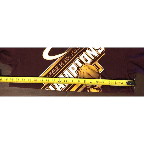 Adidas Cleveland Cavaliers 2016 NBA Finals Champions Large T-Shirt Men's Maroon - Picture 5 of 6